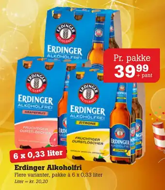 Poetzsch Padborg Erdinger alkoholfri tilbud