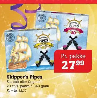Poetzsch Padborg Skipper's pipes tilbud