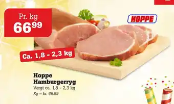 Poetzsch Padborg Hoppe hamburgerryg tilbud