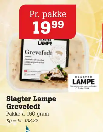 Poetzsch Padborg Slagter lampe grevefedt tilbud