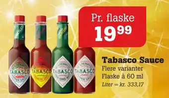 Tabasco sauce