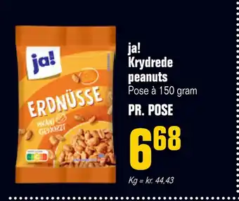 Poetzsch Padborg Ja! krydrede peanuts tilbud