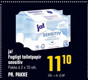 Poetzsch Padborg Ja! fugtigt toiletpapir sensitiv tilbud