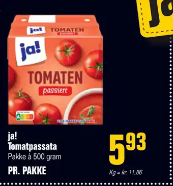 Poetzsch Padborg Ja! tomatpassata tilbud
