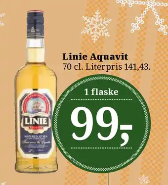 Dagli'Brugsen Linie aquavit tilbud