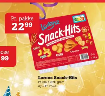 Poetzsch Padborg Lorenz snack-hits tilbud