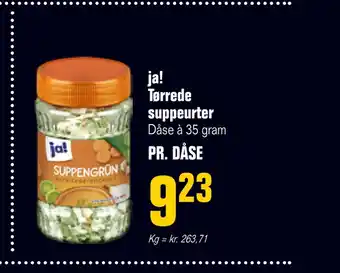 Poetzsch Padborg Ja! tørrede suppeurter tilbud
