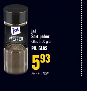 Poetzsch Padborg Ja! sort peber tilbud