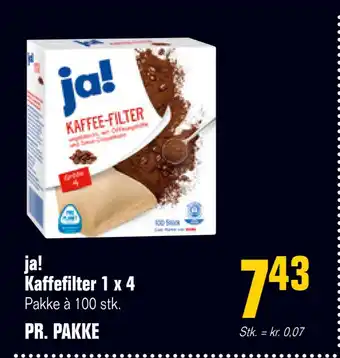 Poetzsch Padborg Ja! kaffefilter 1 x 4 tilbud
