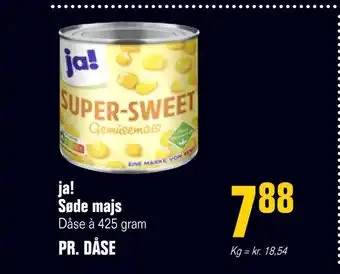 Poetzsch Padborg Ja! søde majs tilbud