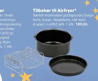 Kvickly Tilbehør til airfryer tilbud