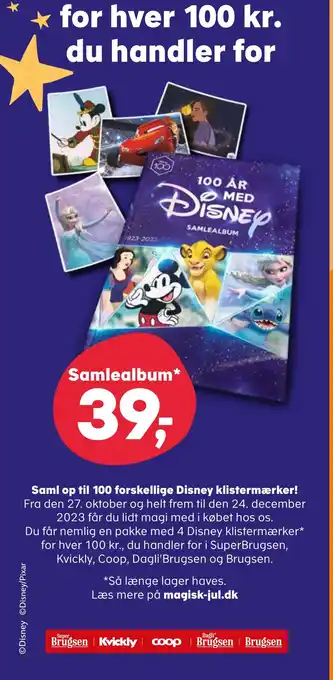 SuperBrugsen Samlealbum tilbud