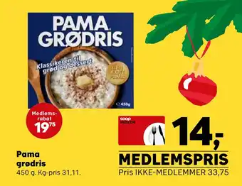 SuperBrugsen Pama grødris tilbud