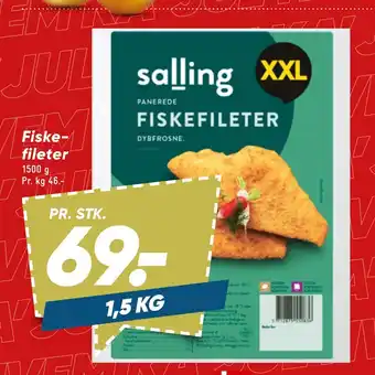 Bilka Fiskefileter tilbud
