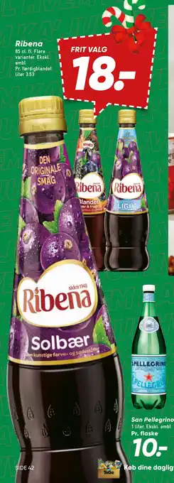Bilka Ribena tilbud