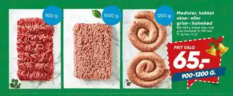 Bilka Medister, hakket okse- eller grise-/kalvekød tilbud