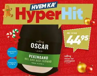Bilka Oscar hel pekingand tilbud