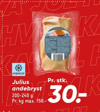 Bilka Julius andebryst tilbud