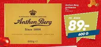 Bilka Anthon berg guldæske tilbud