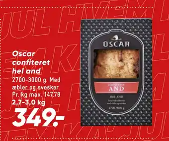 Bilka Oscar confiteret hel and tilbud
