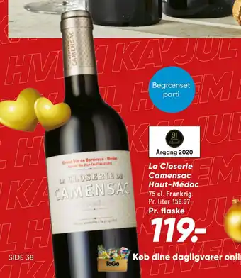 La closerie camensac haut-médoc