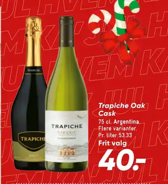Bilka Trapiche oak cask tilbud