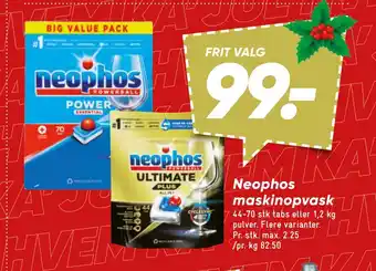 Bilka Neophos maskin opvask tilbud