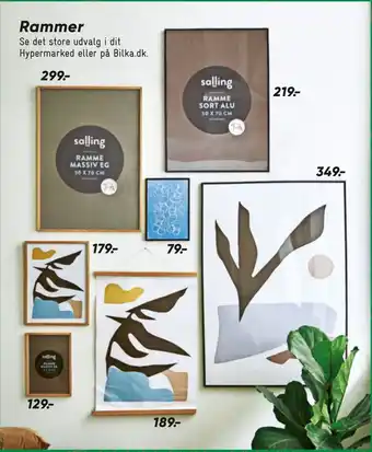 Bilka Rammer tilbud