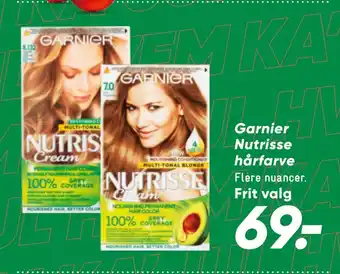 Bilka Garnier nutrisse hårfarve tilbud