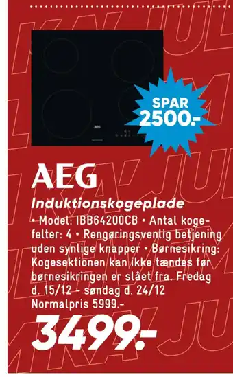 Bilka Induktionskogeplade tilbud