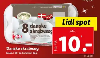 Lidl Danske skrabeæg tilbud
