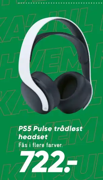 Bilka Ps5 pulse trådløst headset tilbud