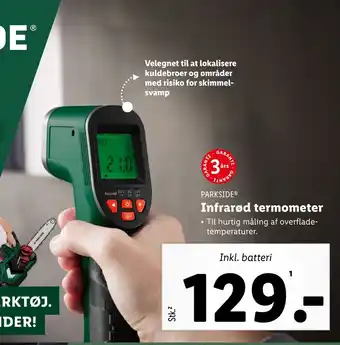 Lidl Infrarød termometer tilbud