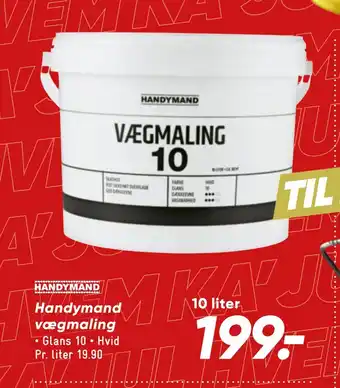 Bilka Handymand vægmaling tilbud