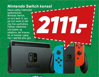 Bilka Nintendo switch konsol tilbud