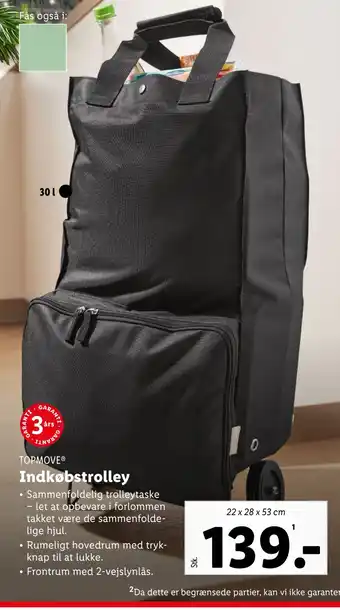 Lidl Indkøbstrolley tilbud