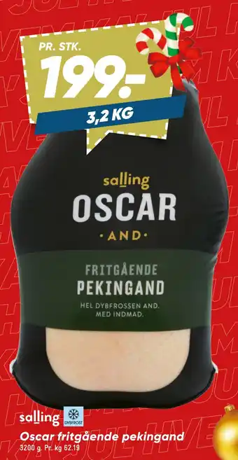 Bilka Oscar fritgående pekingand tilbud