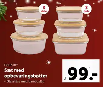 Lidl Sæt med opbevaringsbøtter tilbud