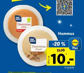 Lidl Hummus tilbud