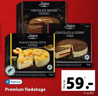 Lidl Premium flødekage tilbud