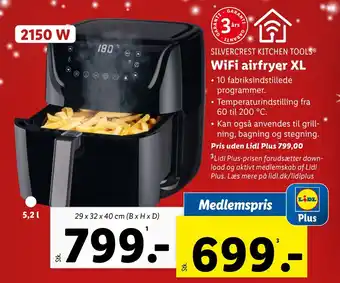 Lidl Wifi airfryer xl tilbud
