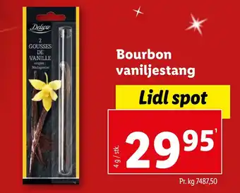 Bourbon vaniljestang