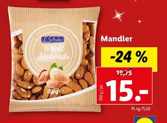 Lidl Mandler tilbud