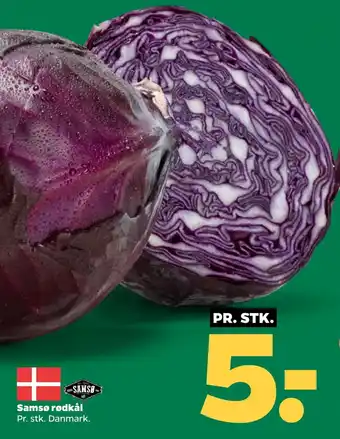 Netto Samsø rødkål tilbud