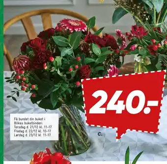 Bilka Buketbinderi tilbud