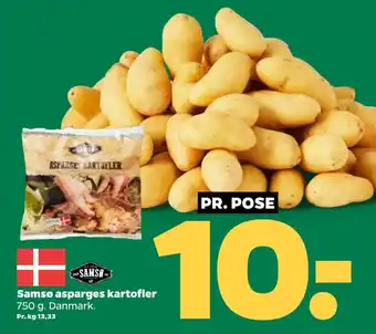 Netto Samsø asparges kartofler tilbud