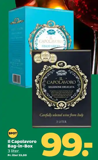 Netto Il capolavoro bag-in-box tilbud