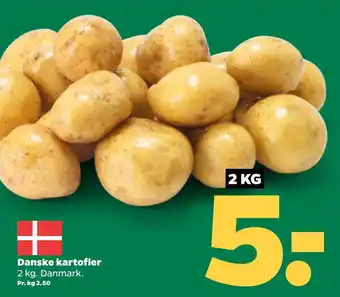 Netto Danske kartofler tilbud