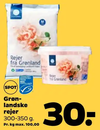 Netto Grønlandske rejer tilbud