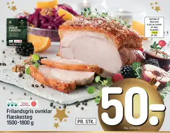 REMA 1000 Frilandsgris ovnklar flæskesteg tilbud
